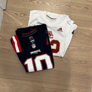 Flutie and Mac Jones jersey bundle
